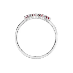 Bague Karrie Argent Blanc Oxyde De Zirconium-Histoire d'Or Clearance