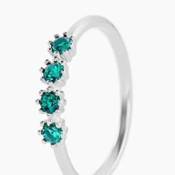 Histoire d'Or Bague Karrie Argent Blanc Oxyde De Zirconium