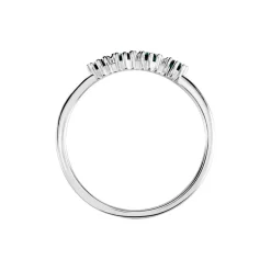 Histoire d'Or Bague Karrie Argent Blanc Oxyde De Zirconium