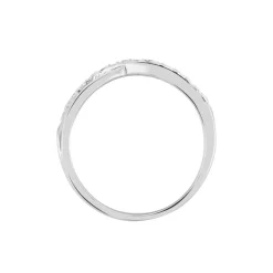 Bague Kassandre Argent Blanc Oxyde De Zirconium-Histoire d'Or New
