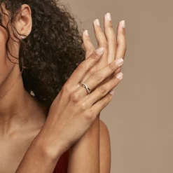 Bague Kassandre Argent Blanc Oxyde De Zirconium-Histoire d'Or New