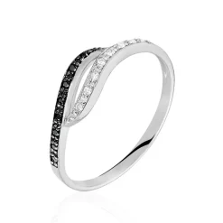 Bague Kateryn Argent Blanc Oxyde De Zirconium-Histoire d'Or Sale