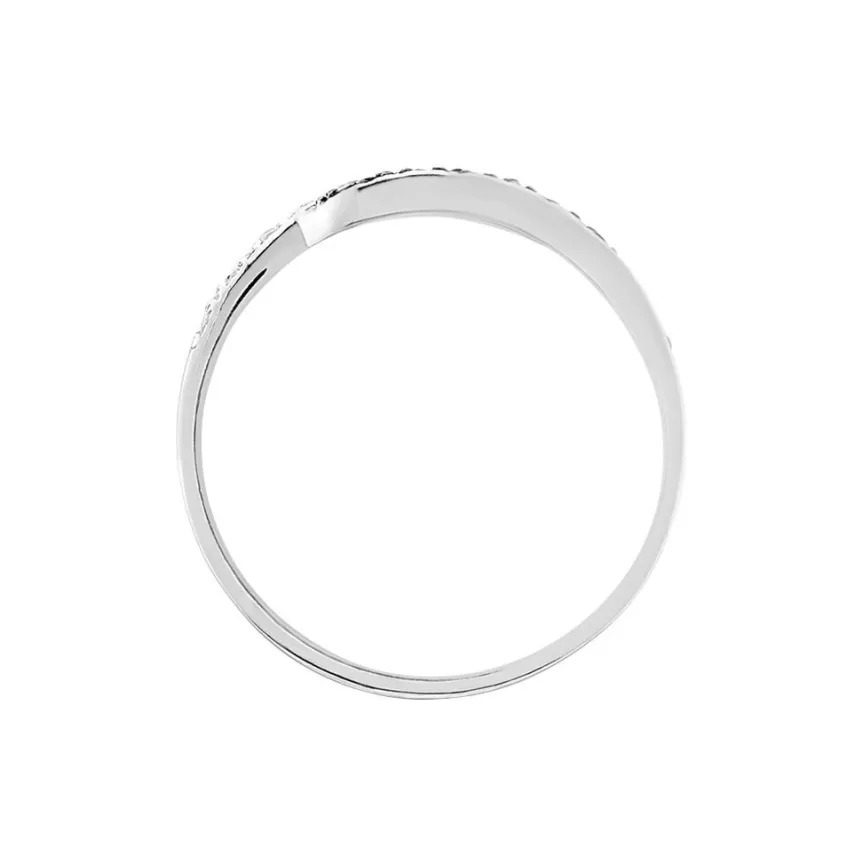 Bague Kateryn Argent Blanc Oxyde De Zirconium-Histoire d'Or Sale