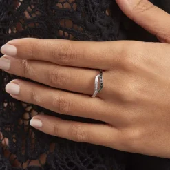 Bague Kateryn Argent Blanc Oxyde De Zirconium-Histoire d'Or Sale