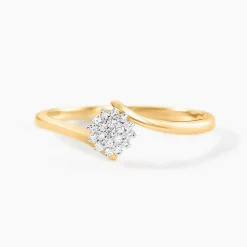 Bague Kimberleigh Or Jaune Diamant-Histoire d'Or New