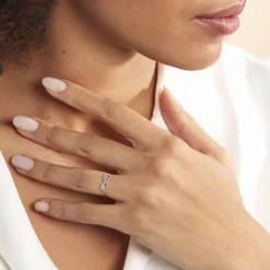 Histoire d'Or Bague Klothilda De Zirconium