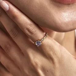 Bague Kurt Plaqué Or Jaune Oxyde De Zirconium-Histoire d'Or Sale