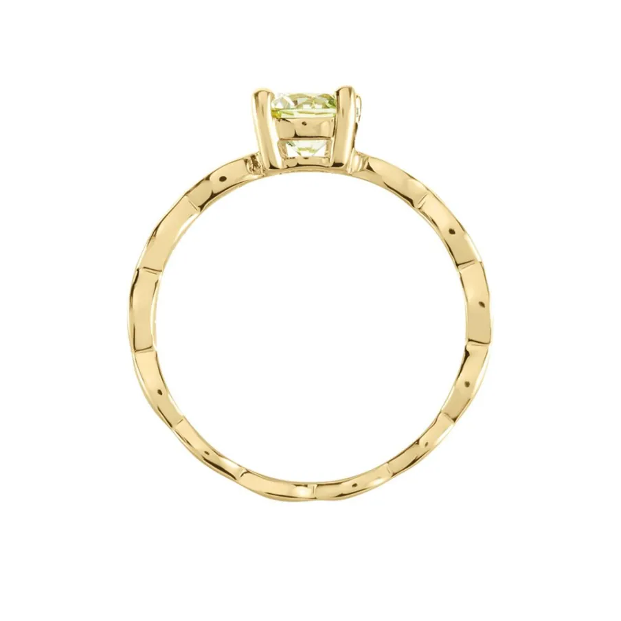 Histoire d'Or Bague Kurt Plaqué Or Jaune Oxyde De Zirconium