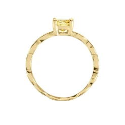 Bague Kurt Plaqué Or Jaune Oxyde De Zirconium-Histoire d'Or Sale