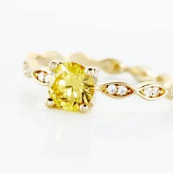 Bague Kurt Plaqué Or Jaune Oxyde De Zirconium-Histoire d'Or Sale