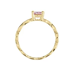 Bague Kurt Plaqué Or Jaune Oxyde De Zirconium-Histoire d'Or Sale