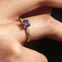 Histoire d'Or Bague Kurt Plaqué Or Jaune Oxyde De Zirconium