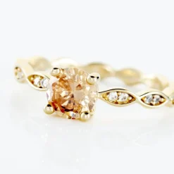 Bague Kurt Plaqué Or Jaune Oxyde De Zirconium-Histoire d'Or Best