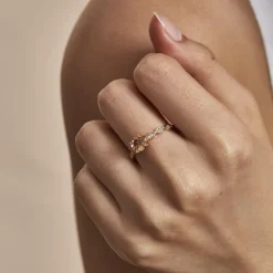 Bague Kurt Plaqué Or Jaune Oxyde De Zirconium-Histoire d'Or Best