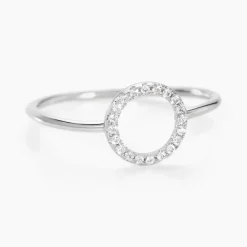 Bague Laureen Argent Blanc Oxyde De Zirconium-Histoire d'Or