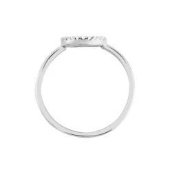 Bague Laureen Argent Blanc Oxyde De Zirconium-Histoire d'Or