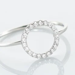 Bague Laureen Argent Blanc Oxyde De Zirconium-Histoire d'Or