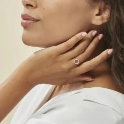 Bague Laureen Argent Blanc Oxyde De Zirconium-Histoire d'Or