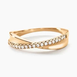 Bague Lia Plaqué Or Jaune Oxyde De Zirconium-Histoire d'Or Hot