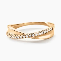 Histoire d'Or Bague Lia Plaqué Or Jaune Oxyde De Zirconium