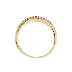 Histoire d'Or Bague Lia Plaqué Or Jaune Oxyde De Zirconium