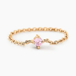 Histoire d'Or Bague Lilou Plaqué Or Doré Oxyde De Zirconium