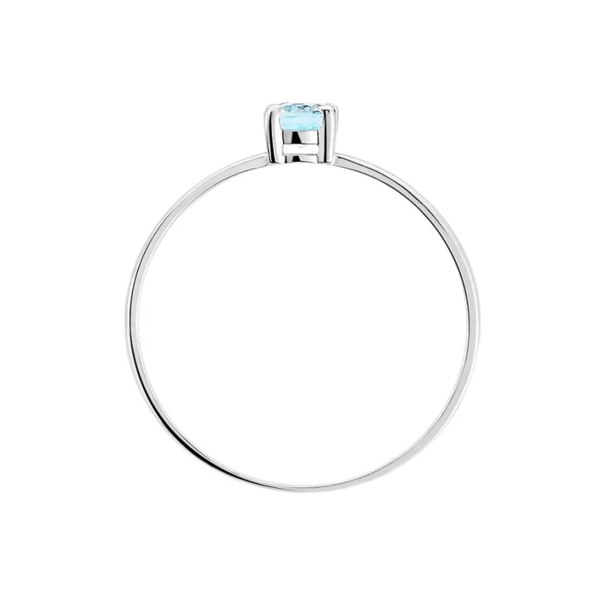Bague Lily Or Blanc Topaze-Histoire d'Or Discount