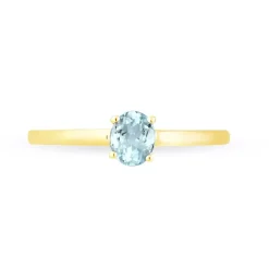 Bague Lily Or Jaune Aigue Marine-Histoire d'Or Outlet