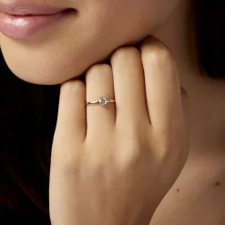 Histoire d'Or Bague Lily Or Jaune Topaze