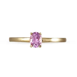 Bague Lily Or Rose Saphir-Histoire d'Or Hot