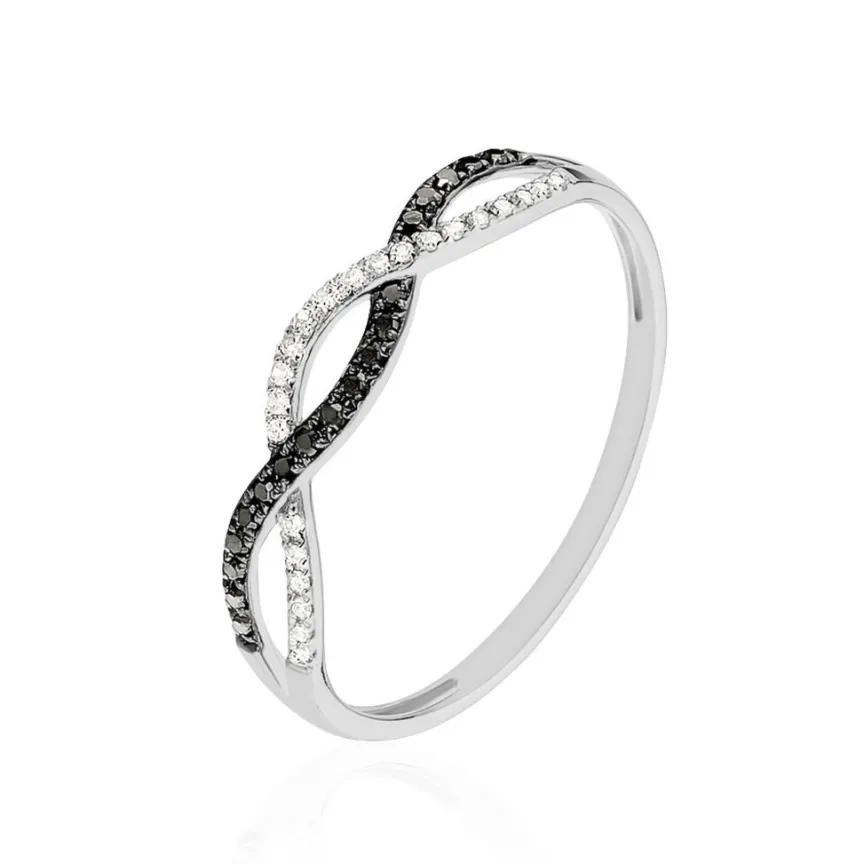 Bague Lilybeth Or Blanc Diamant-Histoire d'Or Best