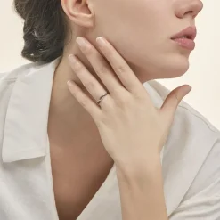 Bague Lilybeth Or Blanc Diamant-Histoire d'Or Best