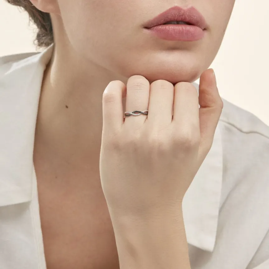 Bague Lilybeth Or Blanc Diamant-Histoire d'Or Best