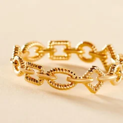 Bague Linka Plaqué Or Jaune-Histoire d'Or Clearance