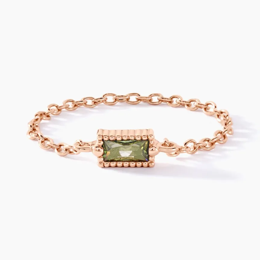 Bague Lipa Argent Rose Oxyde De Zirconium-Histoire d'Or Online