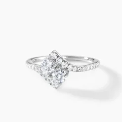 Bague Lisette Argent Blanc Oxyde De Zirconium-Histoire d'Or Outlet