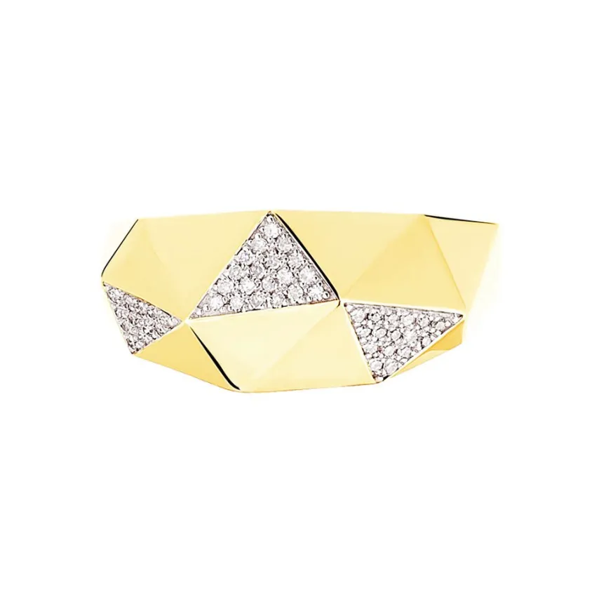 Bague Lizia Or Jaune Diamant-Histoire d'Or Best