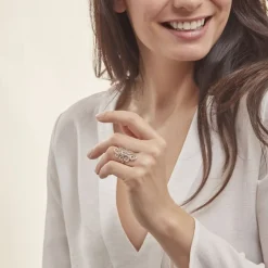 Bague Lizon Argent-Histoire d'Or New