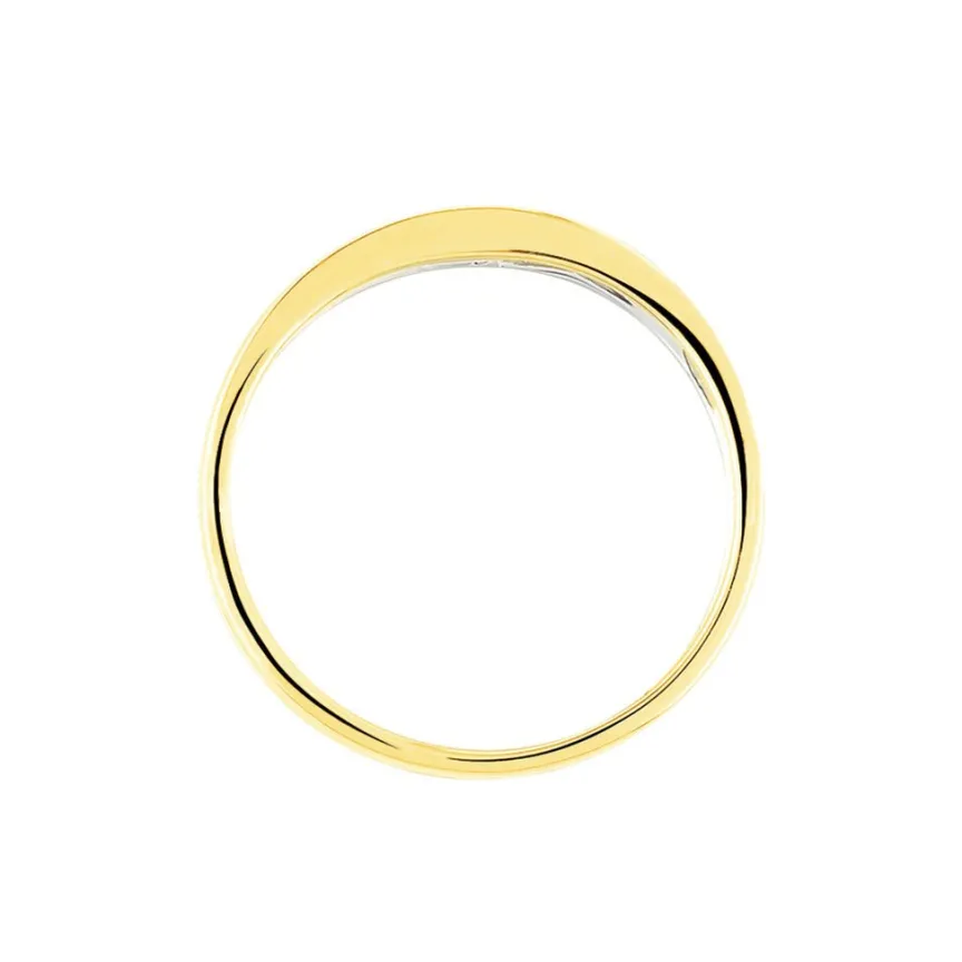 Bague Lola Or Bicolore Diamant-Histoire d'Or