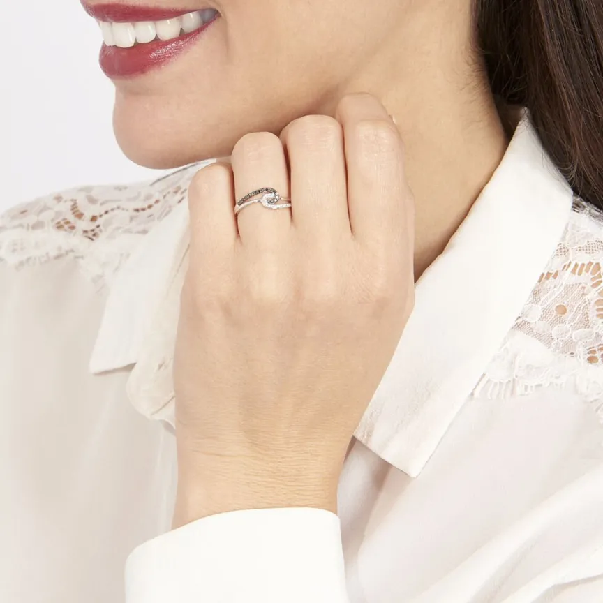 Bague Loriana Or Blanc Diamant-Histoire d'Or Clearance