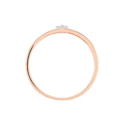 Bague Lou Or Rose Diamant-Histoire d'Or Clearance