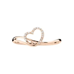 Bague Louise Or Rose Diamant-Histoire d'Or Online