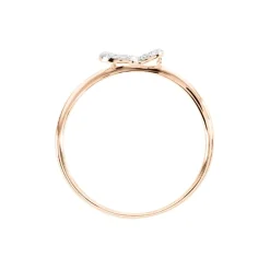 Bague Louise Or Rose Diamant-Histoire d'Or Online