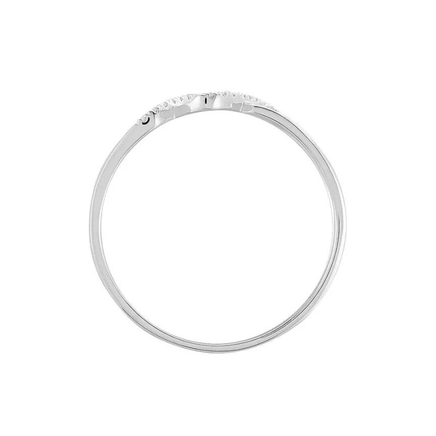 Bague Loula Or Blanc Diamant-Histoire d'Or Hot