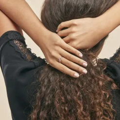 Bague Loula Or Blanc Diamant-Histoire d'Or Hot