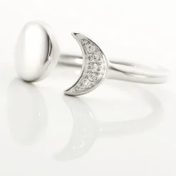 Bague Lyana Argent Blanc Oxyde De Zirconium-Histoire d'Or Clearance