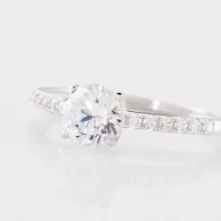 Bague Manon Or Blanc Oxyde-Histoire d'Or Discount