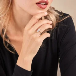 Bague Marchioness Or Jaune Oxyde De Zirconium-Histoire d'Or New