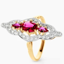 Bague Marchionessa Or Jaune Oxyde De Zirconium-Histoire d'Or Clearance