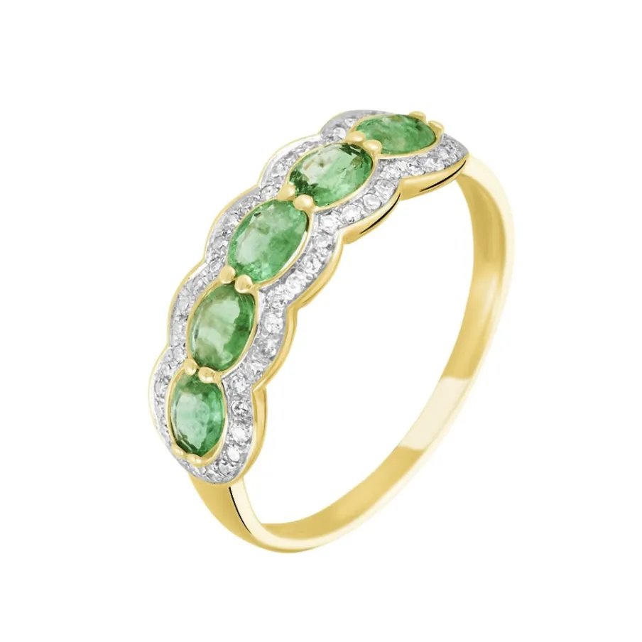 Histoire d'Or Bague Margaux Et Diamant